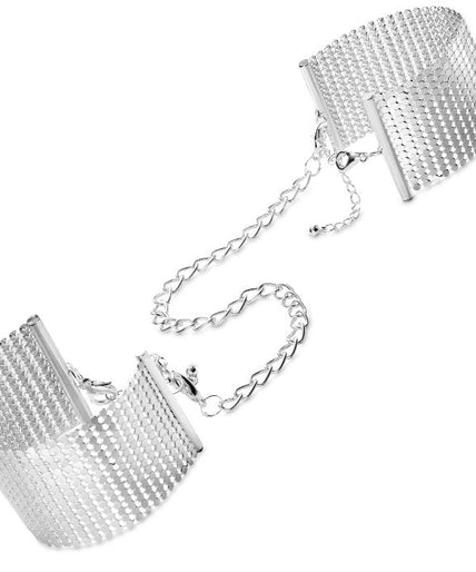 BIJOUX - DÉSIR MÉTALLIQUE SILVER METALLIC HANDCUFFS BIJOUX - DÉSIR MÉTALLIQUE SILVER METALLIC HANDCUFFS