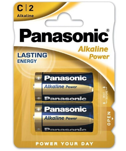 PANASONIC - BRONS BATTERIJ C LR14 2 STUKS PANASONIC - BRONS BATTERIJ C LR14 2 STUKS