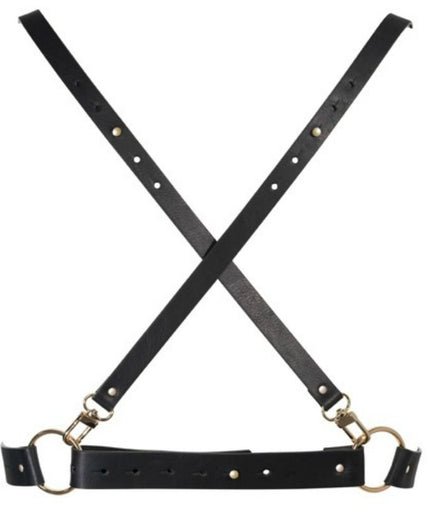 BIJOUX INDISCRETS MAZE - X HARNESS BLACK BIJOUX INDISCRETS MAZE - X HARNESS BLACK