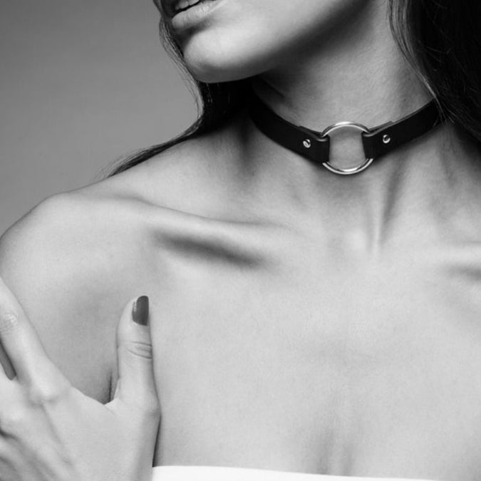 Bijoux Indiscrets Maze – Black Choker Necklace