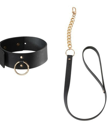 BIJOUX INDISCRETS MAZE - BLACK NECKLACE WITH STRAP BIJOUX INDISCRETS MAZE - BLACK NECKLACE WITH STRAP