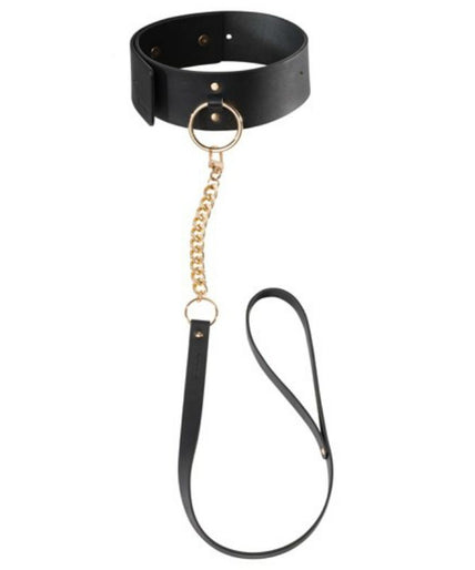 BIJOUX INDISCRETS MAZE - BLACK NECKLACE WITH STRAP BIJOUX INDISCRETS MAZE - BLACK NECKLACE WITH STRAP