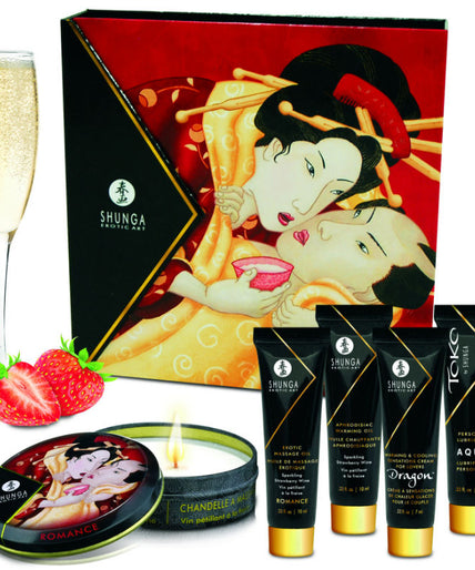 SHUNGA - SECRET GEISHA STRAWBERRIES AND CAVA KIT SHUNGA - SECRET GEISHA STRAWBERRIES AND CAVA KIT