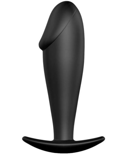 PRETTY LOVE - ANAL PLUG SILICONE PENIS FORM BLACK PRETTY LOVE - ANAL PLUG SILICONE PENIS FORM BLACK