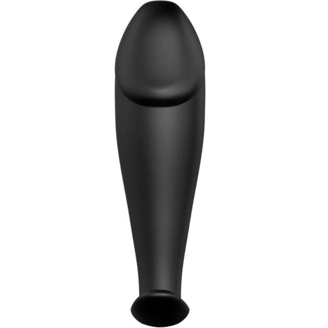 PRETTY LOVE - AALPLUG SILICONEN PENISVORM ZWART
