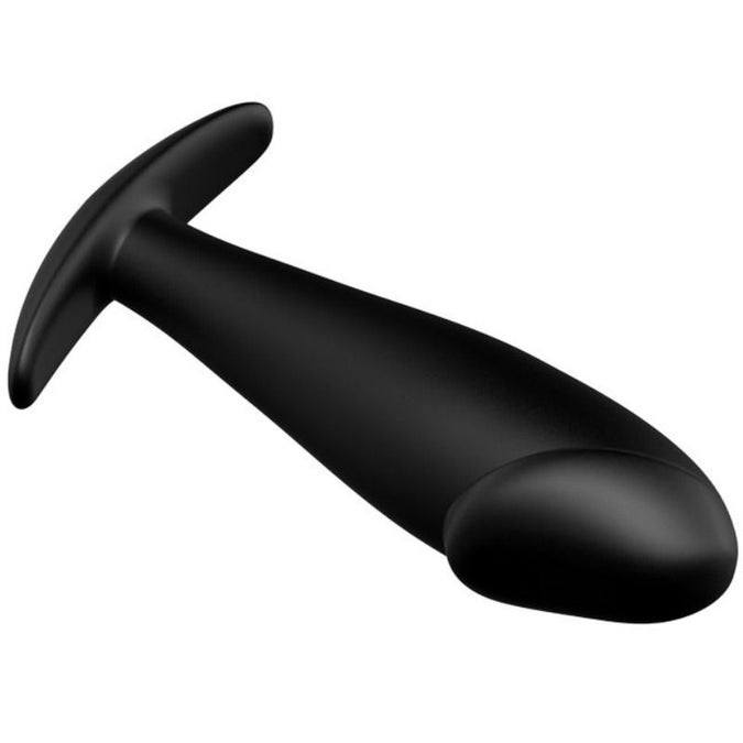 PRETTY LOVE - AALPLUG SILICONEN PENISVORM ZWART