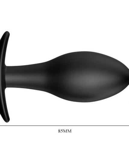 PRETTY LOVE - ANAL PLUG SILICONE ANCHOR 8.5 CM BLACK PRETTY LOVE - ANAL PLUG SILICONE ANCHOR 8.5 CM BLACK