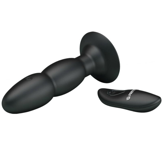 PRETTY LOVE - PLUGVIBRATOR EN ROTATIE VIA AFSTANDSBEDIENING