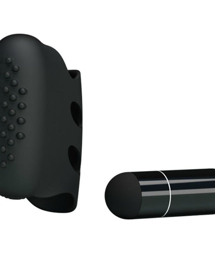 PRETTY LOVE - FLIRTATION STEWARD BLACK VIBRATION THIMBLE PRETTY LOVE - FLIRTATION STEWARD BLACK VIBRATION THIMBLE