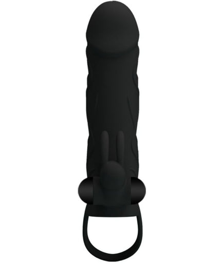 PRETTY LOVE - SILICONE COVER WITH VIBRATION 14 CM 1.0 PRETTY LOVE - SILICONE COVER WITH VIBRATION 14 CM 1.0