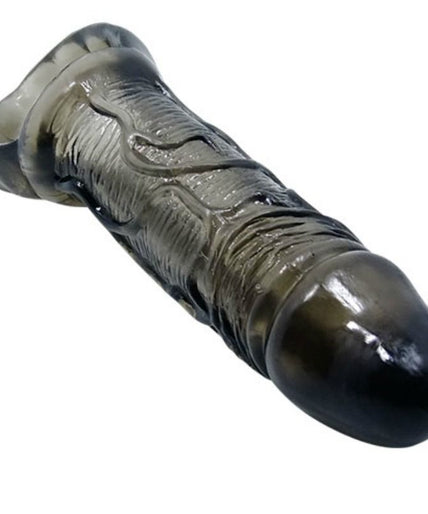 BAILE - PENIS EXTENSION SHEATH WITH STRAP FOR TESTICLES 11.5 CM BAILE - PENIS EXTENSION SHEATH WITH STRAP FOR TESTICLES 11.5 CM