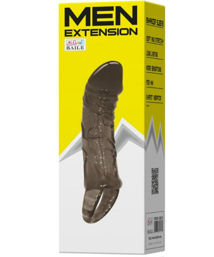 BAILE - PENIS EXTENSION SHEATH WITH STRAP FOR TESTICLES 11.5 CM BAILE - PENIS EXTENSION SHEATH WITH STRAP FOR TESTICLES 11.5 CM