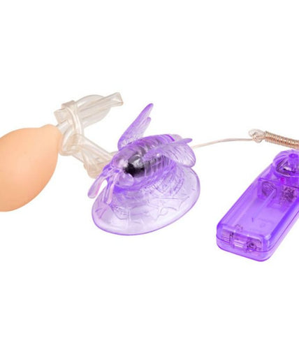 BAILE - LILAC CLITORIS STIMULATION VIBRATING BUTTERFLY BAILE - LILAC CLITORIS STIMULATION VIBRATING BUTTERFLY