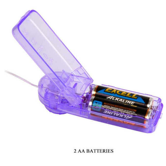 BAILE - LILA CLITORIS STIMULATIE TRILLENDE VLINDER