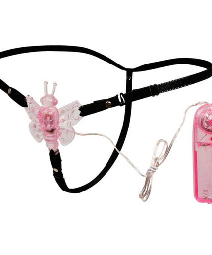 BAILE - HARNESS WITH MULTIVESPEED VIBRATING BUTTERFLY BAILE - HARNESS WITH MULTIVESPEED VIBRATING BUTTERFLY