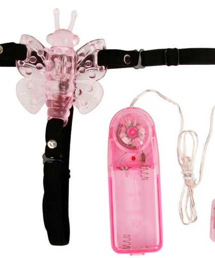 BAILE - HARNESS WITH MULTIVESPEED VIBRATING BUTTERFLY BAILE - HARNESS WITH MULTIVESPEED VIBRATING BUTTERFLY