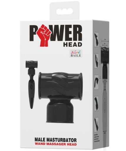 BAILE - POWER HEAD INTERCHANGEABLE HEAD FOR MALE MASSAGER BAILE - POWER HEAD INTERCHANGEABLE HEAD FOR MALE MASSAGER
