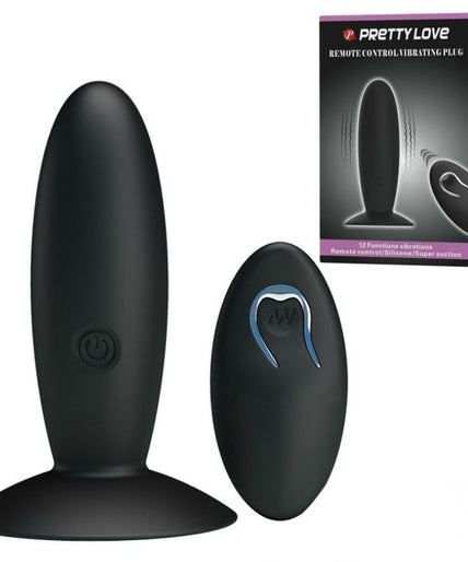 Pretty Love – Oplaadbare anale plug met trilling en bediening Pretty Love – Oplaadbare anale plug met trilling en bediening
