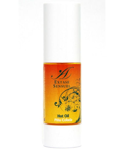 EXTASE SENSUAL - PIÑA COLADA HEAT STIMULATING OIL 30 ML EXTASE SENSUAL - PIÑA COLADA HEAT STIMULATING OIL 30 ML