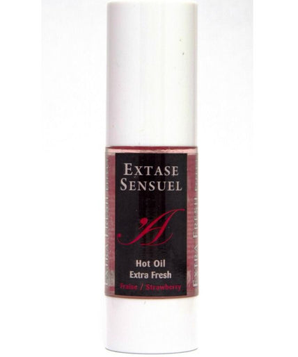 EXTASE SENSUAL - MASSAGE OIL WITH EXTRA FRESH STRAWBERRY EFFECT 30 ML EXTASE SENSUAL - MASSAGE OIL WITH EXTRA FRESH STRAWBERRY EFFECT 30 ML