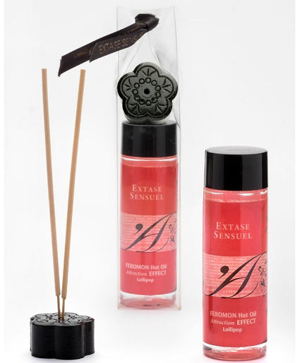 EXTASE SENSUAL - VERWARMENDE MASSAGE-OLIE MET PIRULET FEROMONEN 100 ML EXTASE SENSUAL - VERWARMENDE MASSAGE-OLIE MET PIRULET FEROMONEN 100 ML
