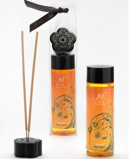 EXTASE SENSUAL - PIÑA COLADA HEAT STIMULATING OIL 100 ML EXTASE SENSUAL - PIÑA COLADA HEAT STIMULATING OIL 100 ML