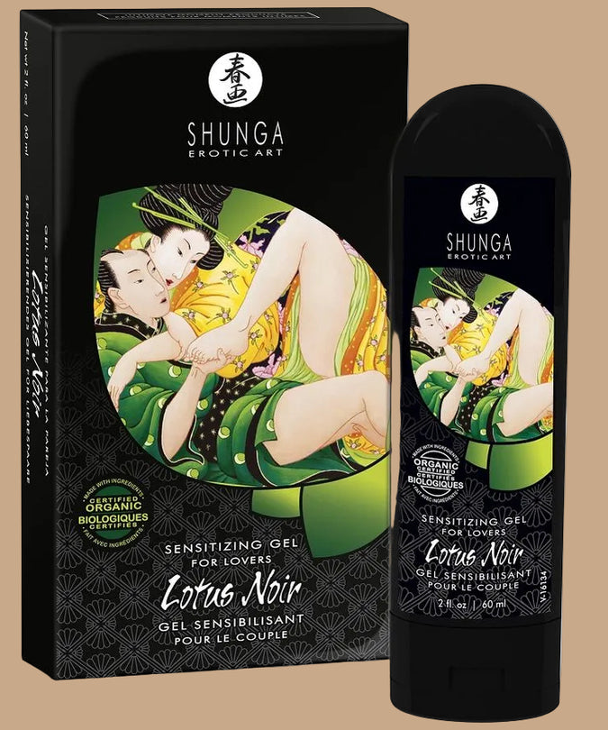 Shunga Sensitizing Lotus Noir Crème 60ml