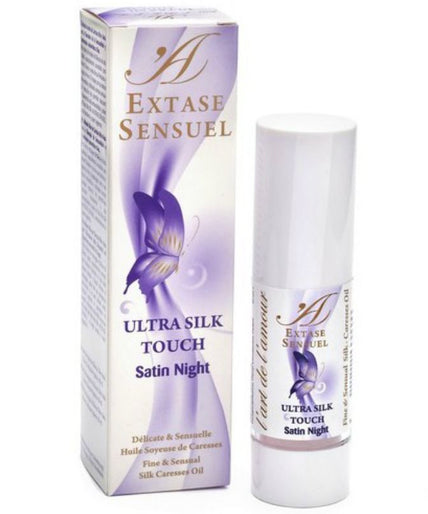 EXTASE SENSUAL - ULTRA ZIJDEZACHTE SATIJNEN NACHT MASSAGEOLIE EXTASE SENSUAL - ULTRA ZIJDEZACHTE SATIJNEN NACHT MASSAGEOLIE