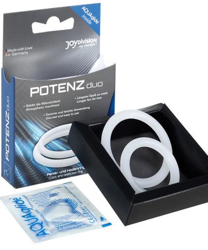 JOYDIVISION POTENZDUO - WHITE RINGS - M JOYDIVISION POTENZDUO - WHITE RINGS - M