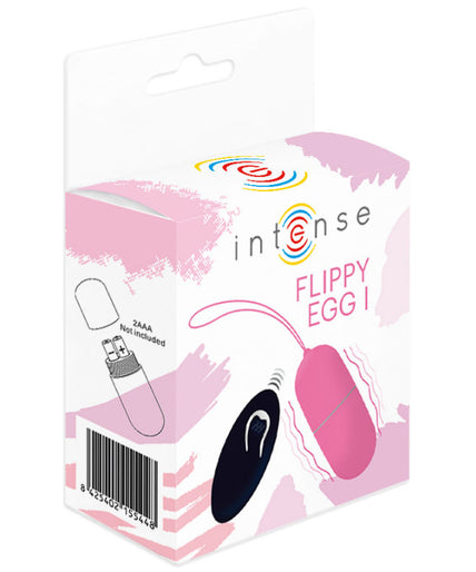 INTENSE - FLIPPY I VIBRATING EGG WITH REMOTE CONTROL PINK INTENSE - FLIPPY I VIBRATING EGG WITH REMOTE CONTROL PINK