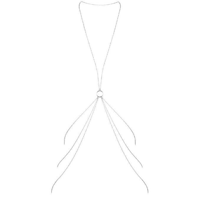 BIJOUX - MAGNIFIQUE METAL CHAINS FOR THE BODY 8 SILVER