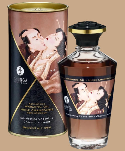 Shunga – Heat Effect Massage Oil Intense Chocolate 100ml Shunga – Heat Effect Massage Oil Intense Chocolate 100ml