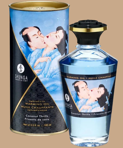 Shunga – Coconut Flavour Heat Effect Massage Oil 100ml Shunga – Coconut Flavour Heat Effect Massage Oil 100ml