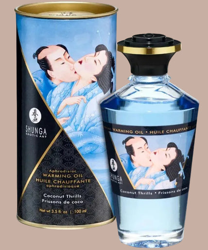 Shunga – Coconut Flavour Heat Effect Massage Oil 100ml Shunga – Coconut Flavour Heat Effect Massage Oil 100ml