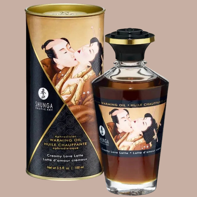 Shunga – Koffie Smaak Warmte-effect Massageolie 100ml