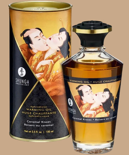 Shunga – Heat Effect Massage Oil Caramel 100ml Shunga – Heat Effect Massage Oil Caramel 100ml