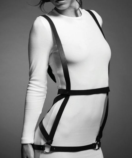 BIJOUX - INDISCRETS MAZE HARNESS DRESS SHAPE BROWN BIJOUX - INDISCRETS MAZE HARNESS DRESS SHAPE BROWN