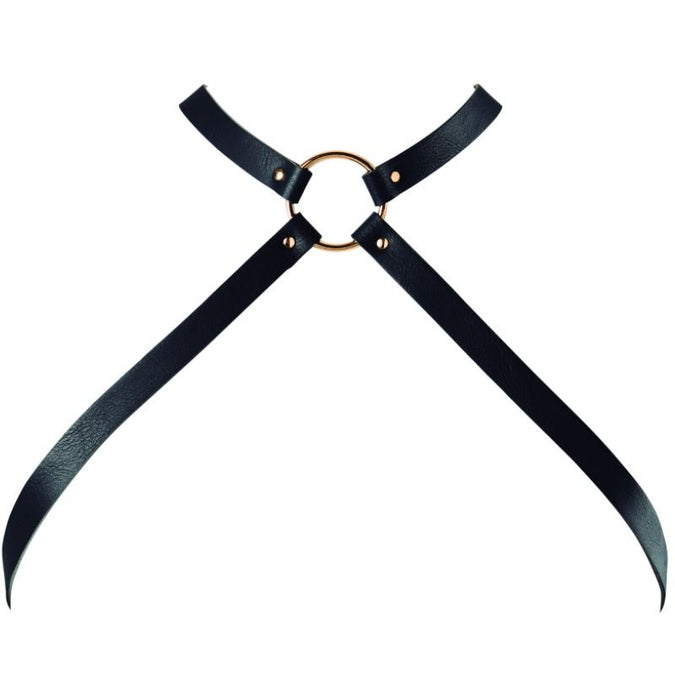 Bijoux – Indiscrets Maze Crossed Chest Harness Black