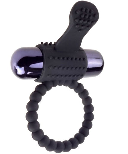 FANTASY C-RINGZ - BLACK SILICONE VIBRATING RING FANTASY C-RINGZ - BLACK SILICONE VIBRATING RING