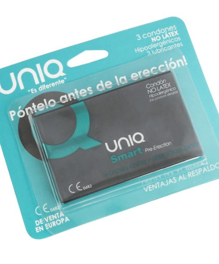 UNIQ - SLIMME LATEXVRIJE VOORSEKS CONDOMS 3 STUKS UNIQ - SLIMME LATEXVRIJE VOORSEKS CONDOMS 3 STUKS