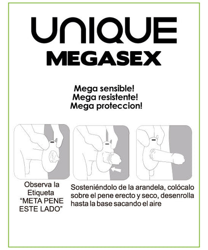 UNIQ - MEGASEX LATEXVRIJE GEVOELIGE CONDOMS 3 STUKS UNIQ - MEGASEX LATEXVRIJE GEVOELIGE CONDOMS 3 STUKS
