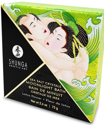 SHUNGA - LOTUS FLAVORED BATH OR SALTS 75 GR SHUNGA - LOTUS FLAVORED BATH OR SALTS 75 GR