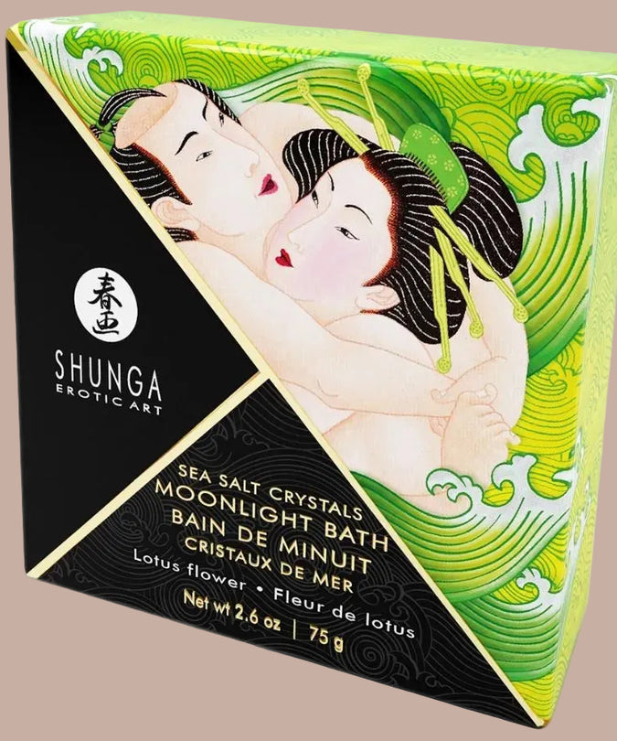 Shunga – Lotus Flavored Bath Salts 75g