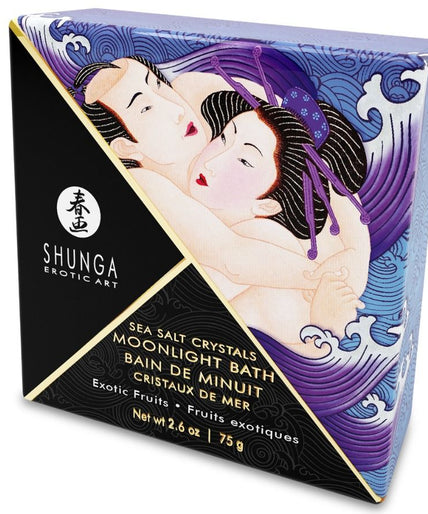 SHUNGA - EXOTIC PURPLE FLAVORED BATH SALTS 75 GR SHUNGA - EXOTIC PURPLE FLAVORED BATH SALTS 75 GR