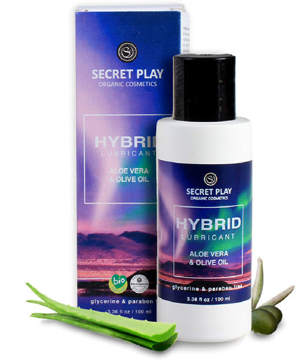 SECRETPLAY - GLIJMIDDEL ORGANISCH HYBRIDE 100 ML SECRETPLAY - GLIJMIDDEL ORGANISCH HYBRIDE 100 ML
