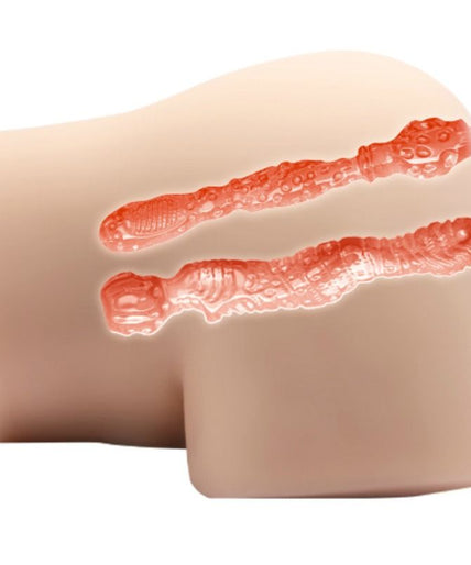 CRAZY BULL - REALISTIC VAGINA AND ANUS WITH VIBRATION POSITION 4 CRAZY BULL - REALISTIC VAGINA AND ANUS WITH VIBRATION POSITION 4
