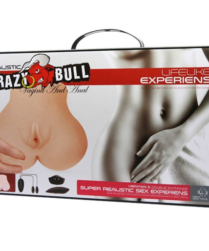 CRAZY BULL - REALISTIC VAGINA AND ANUS WITH VIBRATION POSITION 7 CRAZY BULL - REALISTIC VAGINA AND ANUS WITH VIBRATION POSITION 7