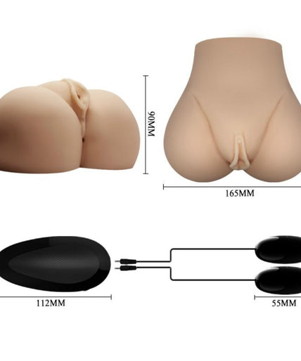 CRAZY BULL - REALISTIC VAGINA AND ANUS WITH VIBRATION POSITION 7 CRAZY BULL - REALISTIC VAGINA AND ANUS WITH VIBRATION POSITION 7