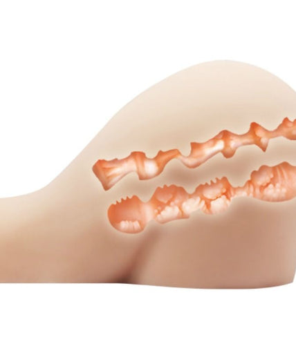 CRAZY BULL - REALISTIC VAGINA AND ANUS WITH VIBRATION POSITION 8 CRAZY BULL - REALISTIC VAGINA AND ANUS WITH VIBRATION POSITION 8