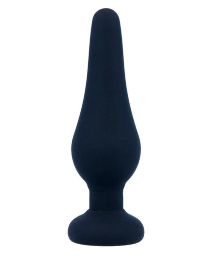 INTENSE - ANAL PLUG PIPO S BLACK SILICONE 9.8 CM INTENSE - ANAL PLUG PIPO S BLACK SILICONE 9.8 CM